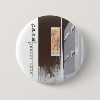 Bóton Redondo 5.08cm Classe de caso do botão 1988