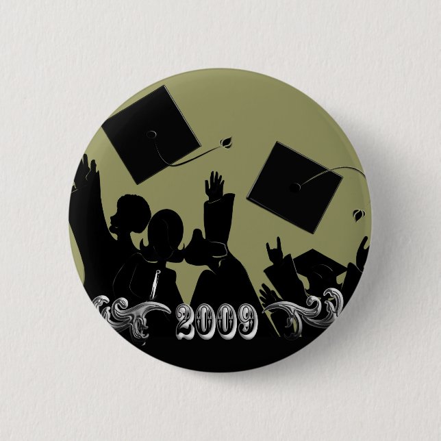 Bóton Redondo 5.08cm Classe de T-shirts e presentes 2009 (Frente)