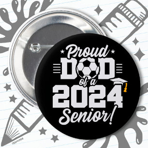 Bóton Redondo 5.08cm Classe do Mais velho de futebol 2024 2024