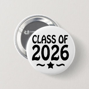 Bóton Redondo 5.08cm Classe Star de Graduação 2026