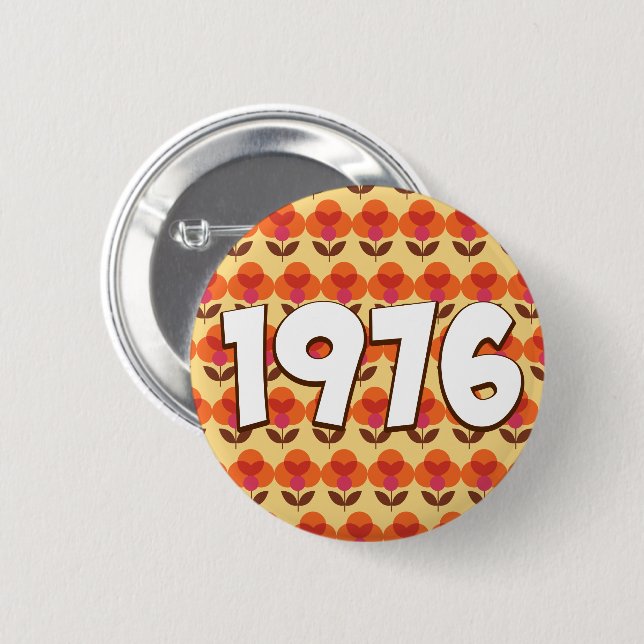 Bóton Redondo 5.08cm Clássico 1976 (Frente & Verso)