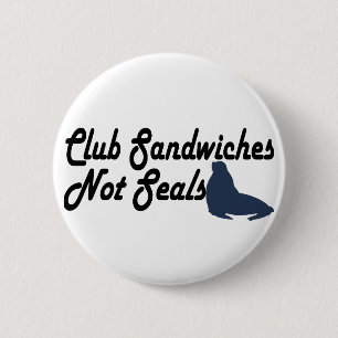 Bóton Redondo 5.08cm Club Sandwiches não sela