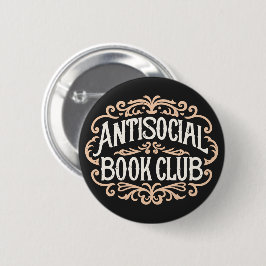 Bóton Redondo 5.08cm Clube do livro antissocial