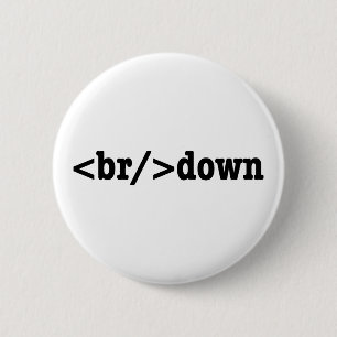 Bóton Redondo 5.08cm código do HTML da divisão