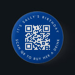 Bóton Redondo 5.08cm Códigos Qr personalizados Cash App Aniversário Pin<br><div class="desc">Apresentamos o nosso Broche de Botão de Doação com Código QR Personalizado, uma maneira divertida e moderna de celebrar uma ocasião especial! Este broche único apresenta um código QR personalizável, permitindo que você peça doações facilmente. Seja 'É o aniversário de Sally, escaneie para comprar uma bebida para ela' ou uma...</div>