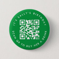 Códigos Qr personalizados Cash App Birthday Pin, V