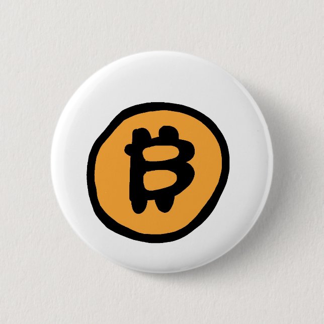 Bóton Redondo 5.08cm coleção de bitmoedas (Frente)