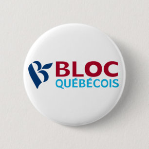 Bóton Redondo 5.08cm Coligação política Québécois