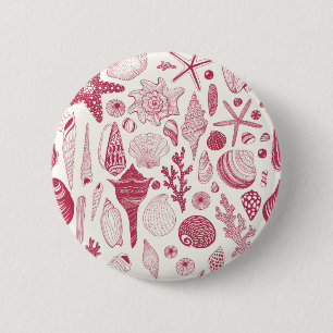 Bóton Redondo 5.08cm Coloração do ano de 2023 em Viva Magenta