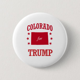 BÓTON REDONDO 5.08CM COLORADO PARA DONALD TRUMP