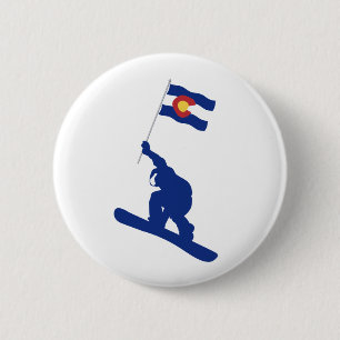 Bóton Redondo 5.08cm Colorado Snowboard Flag