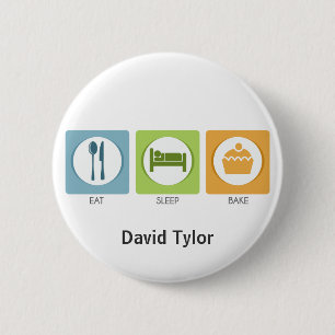 Bóton Redondo 5.08cm Coma o Assar do Sono!