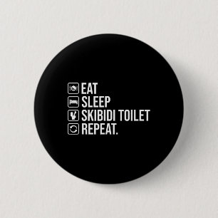 Bóton Redondo 5.08cm Coma Sleep Skibidi Toilet Repete Toil Engraçado Sk