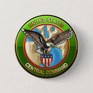 Bóton Redondo 5.08cm Comando Central dos Estados Unidos