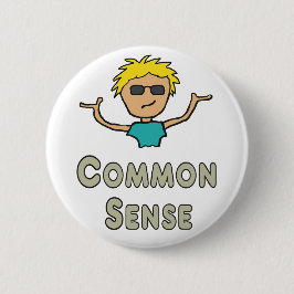 Bóton Redondo 5.08cm Common Sense
