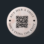 Bóton Redondo 5.08cm Comprar Rosa Esbranquiçada Ela Tira Casando<br><div class="desc">Design moderna e elegante imprimiu Blush Pink Watercolor Bachelorette Comprar Her A Shot O botão Casando dela que pode ser personalizado com seu texto. Clique no botão "Personalizar" e use nossa ferramenta design para modificar este modelo. Veja a Design de Arte Gráfica para outros produtos que combinam com este design!...</div>