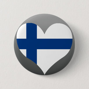 Bóton Redondo 5.08cm Compre a bandeira de Finlandia