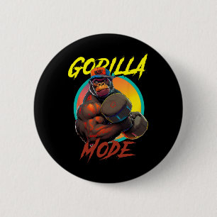Bóton Redondo 5.08cm Configuração do Modo Gorilla de Construção de Baca