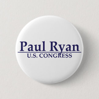 Bóton Redondo 5.08cm Congresso de Paul Ryan E.U.