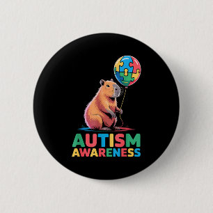 Bóton Redondo 5.08cm Conscientização do autismo