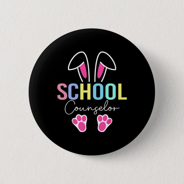 Bóton Redondo 5.08cm Conselheiro de Páscoas Escolar Professora (Frente)
