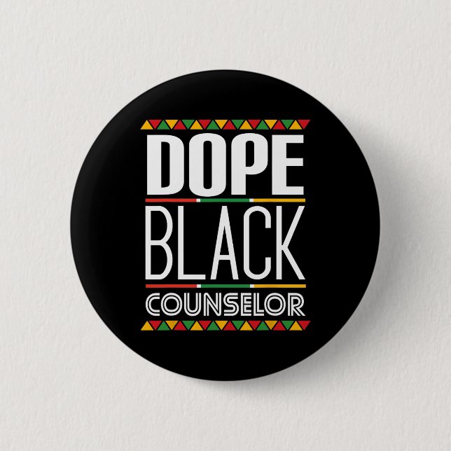 Bóton Redondo 5.08cm Consultor Negro de Drogas História Mês (Frente)