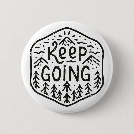 Bóton Redondo 5.08cm Continue desistindo