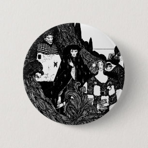 Bóton Redondo 5.08cm Conto de fadas - ilustração 2