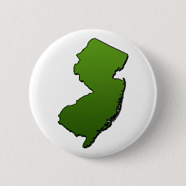 Bóton Redondo 5.08cm Contorno Verde de Nova Jersey
