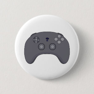 Bóton Redondo 5.08cm Controladora de videogame