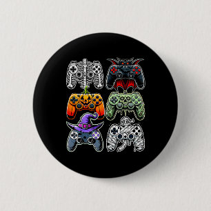 Bóton Redondo 5.08cm Controladores de Jogos da Mummy Zombie Mummy do Sk