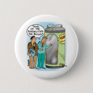 Bóton Redondo 5.08cm Conversa dos advogados sobre a máquina do tempo