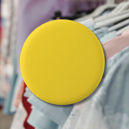 Bóton Redondo 5.08cm Cor Sólido Amarelo Sol | Elegante Clássico