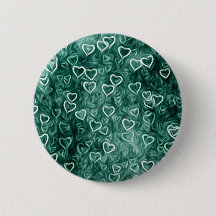 Corações Caindo - Teal