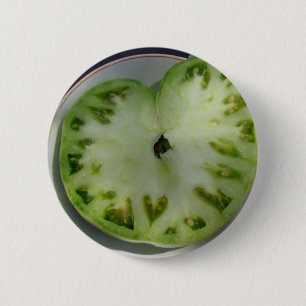 Bóton Redondo 5.08cm Corações de Tomate