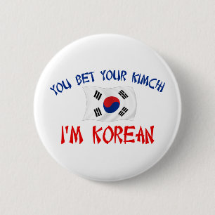Bóton Redondo 5.08cm Coreano Kimchi