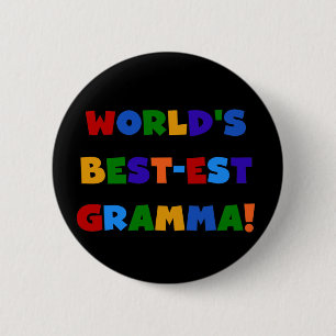 Bóton Redondo 5.08cm Cores brilhantes do Melhor-est Gramma do mundo