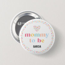 Cores de Arco-Íris Pastel Chuveiro de Bebê Mamãe p