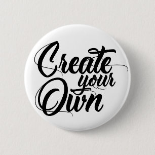 Bóton Redondo 5.08cm Cores Grunares - Rosa e Verde