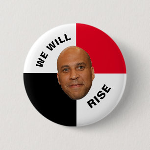 Bóton Redondo 5.08cm Cory Booker 2020
