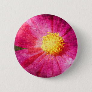 Bóton Redondo 5.08cm Cosmo Flower