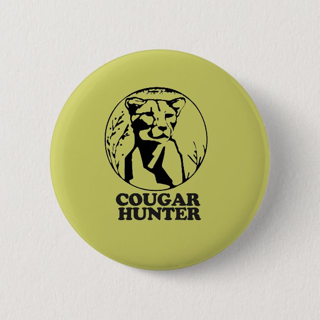 BÓTON REDONDO 5.08CM COUGAR HUNTER (Frente)