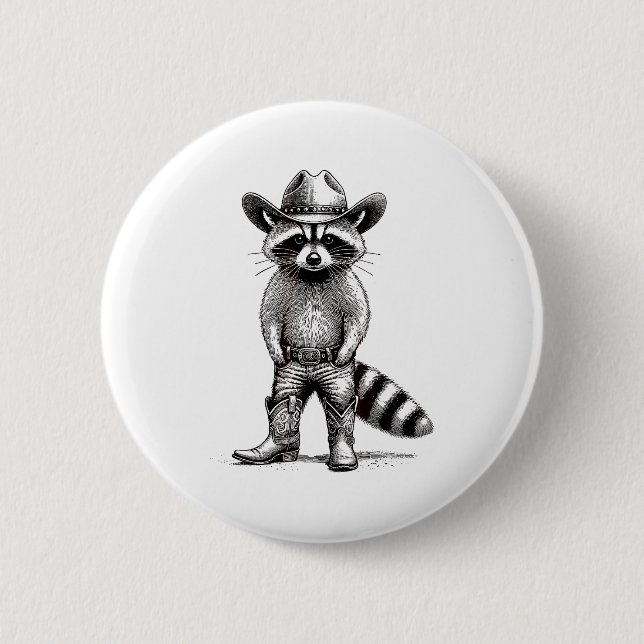Bóton Redondo 5.08cm Country Animal Themed For Men, Women &amp; Youth V (Frente)