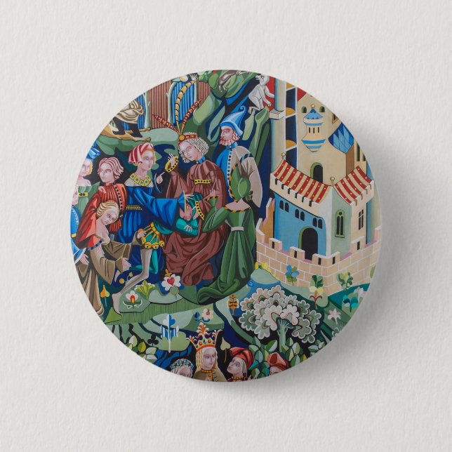 Bóton Redondo 5.08cm Crachá (Frente)