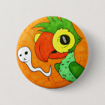 Crachá da conversa de Polly