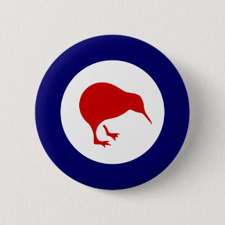 Bóton Redondo 5.08cm crachá de aviação militar do roundel do quivi de
