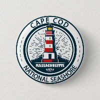 Crachá de Massachusetts do Cabo Cod National Seash