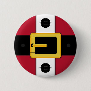 Bóton Redondo 5.08cm Crachá do botão do Natal do terno do papai noel