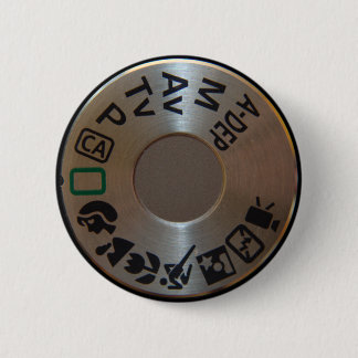 Bóton Redondo 5.08cm Crachá do seletor do modo de Canon 500D