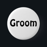 Bóton Redondo 5.08cm Crachá - noivo<br><div class="desc">Crachá do noivo</div>